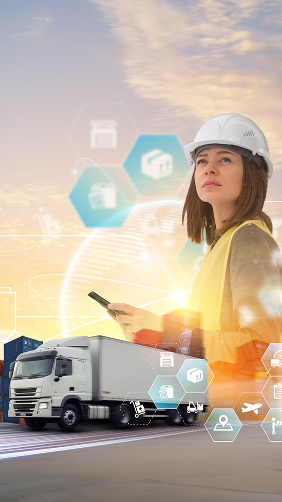 logistics-transports-collage-design